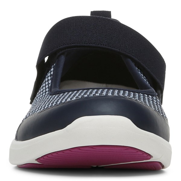 Vionic Trainers Ireland - Jessica Mary Jane Sneaker Navy - Womens Shoes For Sale | SYCMD-8015